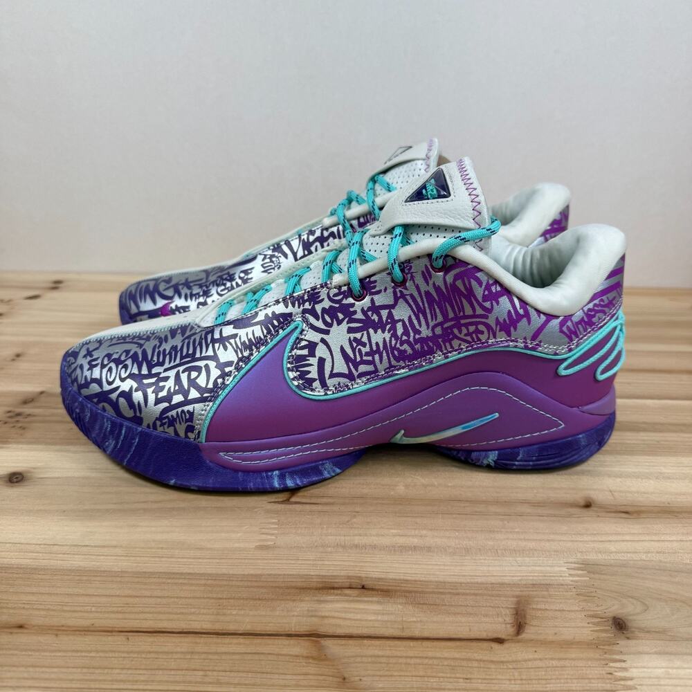 Nike LeBron XXII 22 Frozen Grapes Vivid Purple Soft Pearl HV8454-001 Mens 11.5 - Picture 3 of 10